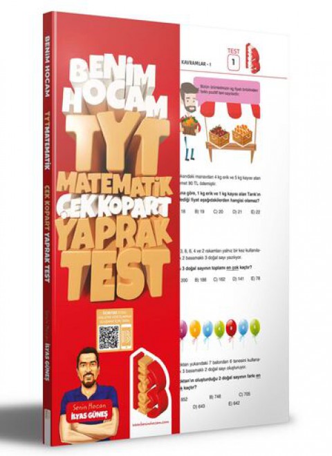 2023 TYT Matematik Çek Kopar Yaprak Test Benim Hocam Yayıncılık