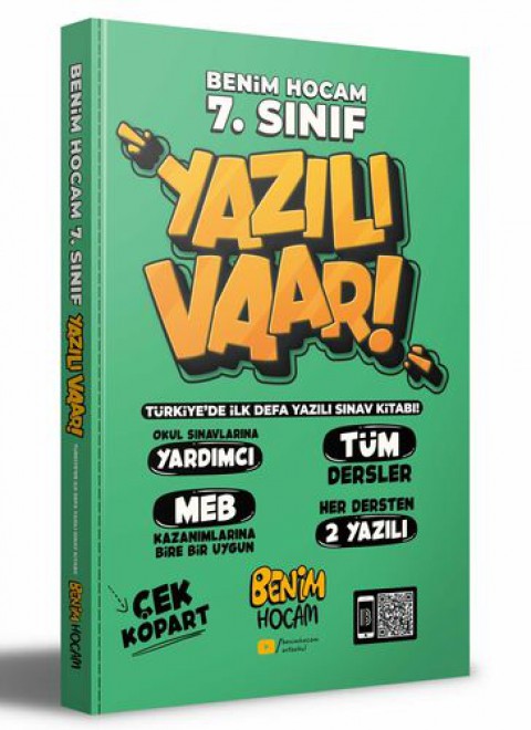 7. Sınıf Yazılı Var Benim Hocam Yayıncılık