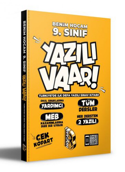 9. Sınıf Yazılı Var Benim Hocam Yayıncılık