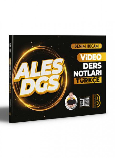 ALES DGS Türkçe Video Ders Notları Benim Hocam Yayıncılık