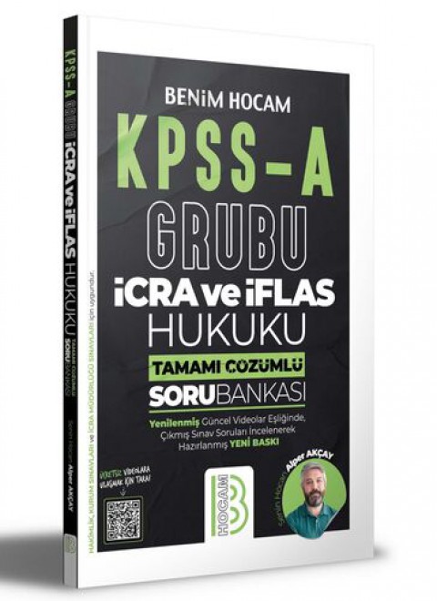 KPSS A Grubu İcra ve İflas Hukuku Tamamı Çözümlü Soru Bankası Benim Hocam Yayıncılık