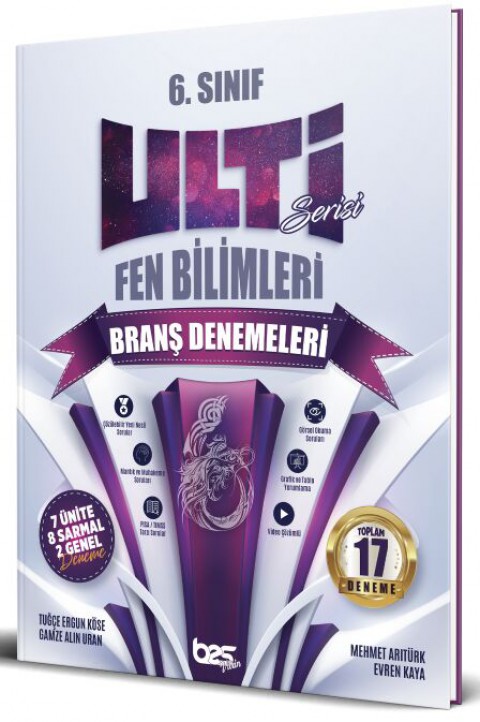 6. Sınıf Fen Bilimleri Ulti Deneme Sınavı Bes Yayınları