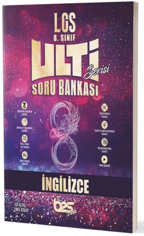 8. Sınıf Ulti İngilizce Soru Bankası Bes Yayınları