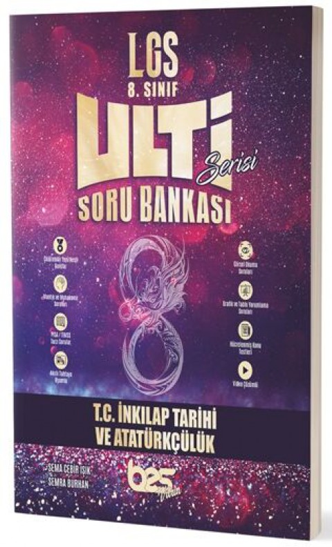 8. Sınıf Ulti T.C. İnkilap Tarihi ve Atatürkçülük Soru Bankası Bes Yayınları