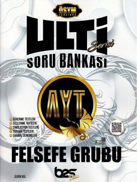 AYT Ulti Serisi Felsefe Grubu Soru Bankası Bes Yayınları