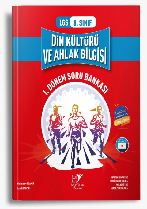 8. Sınıf LGS 1. Dönem Din Kültürü ve Ahlak Bilgisi Soru Bankası Özel Baskı Beyin Takımı Yayınları