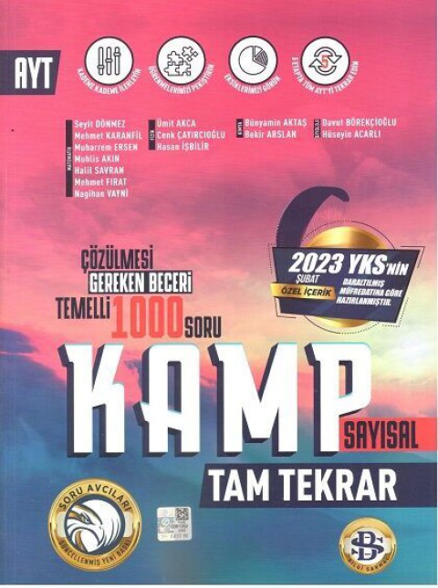 AYT Sayısal Kamp Tam Tekrar  Bilgi Sarmal Yayınları