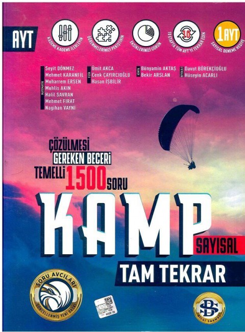 AYT Sayısal Tam Tekrar Kampı Bilgi Sarmal Yayınları
