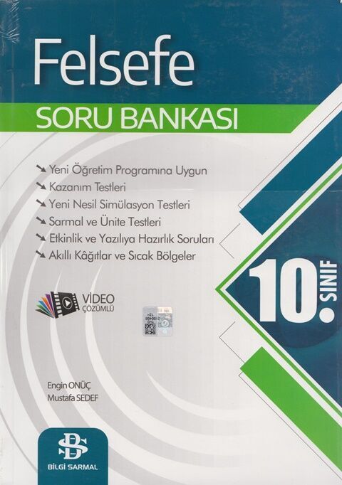 10. Sınıf Felsefe Soru Bankası Bilgi Sarmal Yayınları