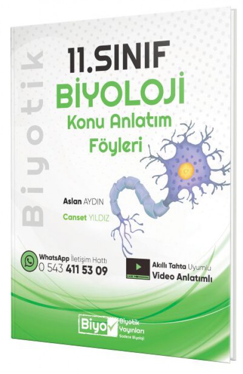 11. Sınıf Biyoloji Konu Anlatım Föyleri Biyotik Yayınları
