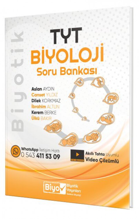 TYT Biyoloji Biyotik Soru Bankası Biyotik Yayınları