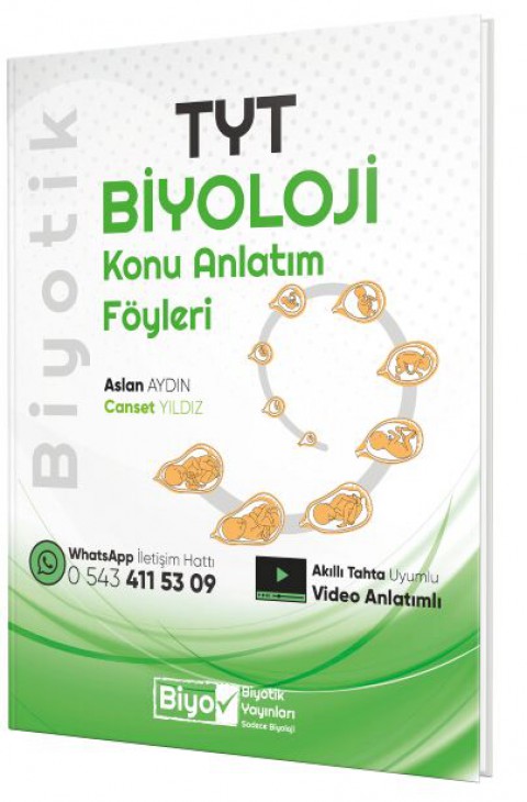 TYT Biyoloji Konu Anlatım Föyleri Biyotik Yayınları