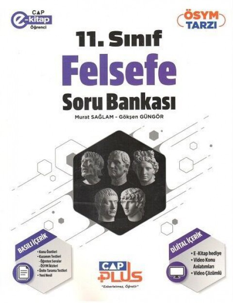 11. Sınıf Anadolu Felsefe Plus Soru Bankası Çap Yayınları