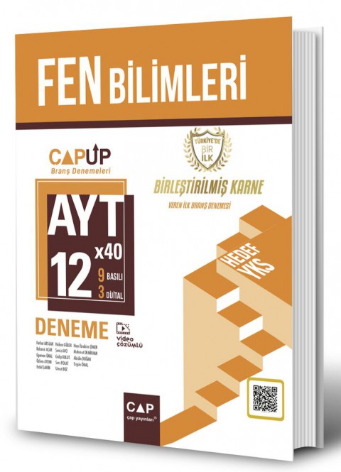 AYT Fen Bilimleri 12 X 40 Up Deneme Çap Yayınları