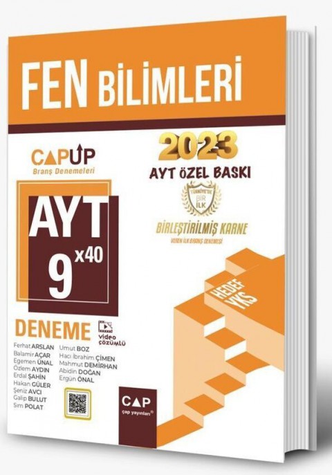AYT Fen Bilimleri 9 X 40 Up Deneme Çap Yayınları