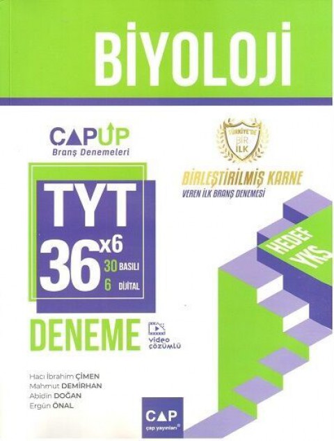 TYT Biyoloji 30 x 6 Up Deneme Çap Yayınları