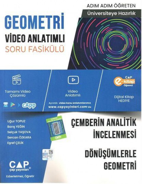 Geometri Çemberin Analitik İncelenmesi Dönüşümlerle Geometri Çap Yayınları