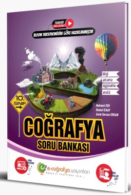 10. Sınıf Coğrafya Soru Bankası E-Hoca Yayınları