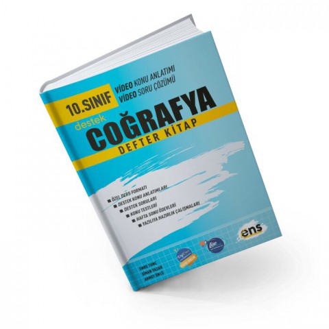10. Sınıf Coğrafya Defter Kitap ENS Yayınları