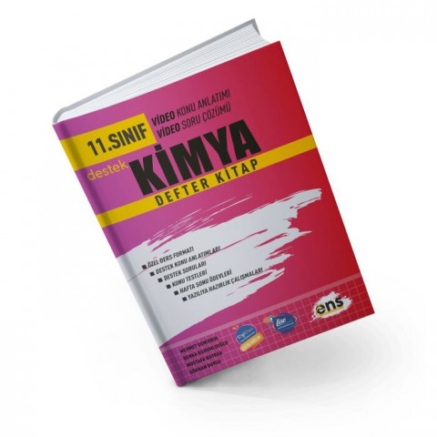 11. Sınıf Kimya Defter Kitap ENS Yayınları