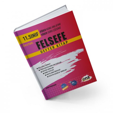 11. Sınıf Felsefe Defter Kitap ENS Yayınları