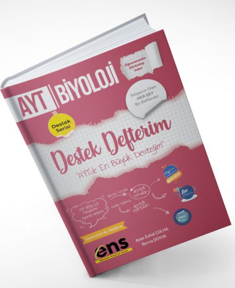 AYT Biyoloji Destek Defterim ENS Yayınları