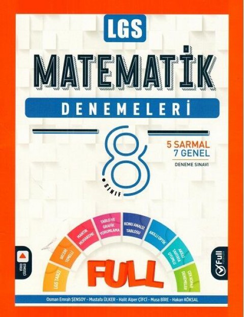 8. Sınıf LGS Matematik Deneme Full Yayınları