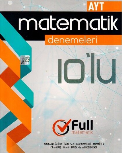 AYT Matematik 10 lu Denemeleri Full Yayınları
