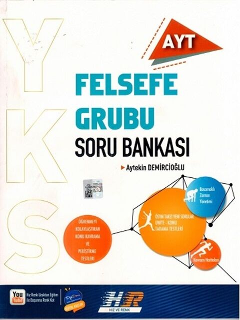 AYT Felsefe Soru Bankası Hız ve Renk Yayınları