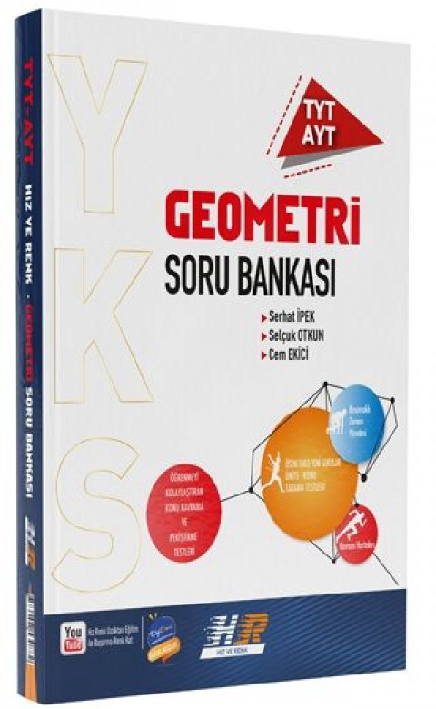 TYT AYT Geometri Soru Bankası Hız ve Renk Yayınları