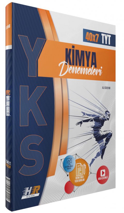 TYT Kimya 40 x 7 Denemeleri Hız ve Renk Yayınları