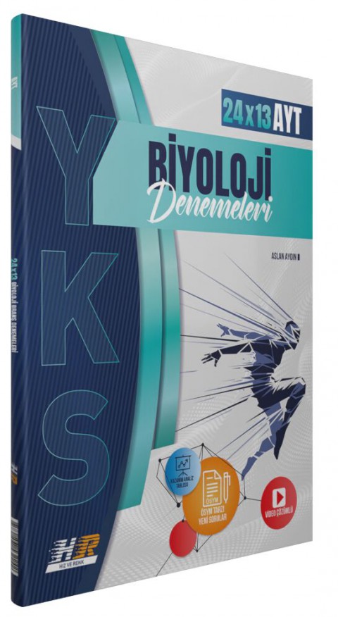 AYT Biyoloji 24 x 13 Denemeleri Hız ve Renk Yayınları