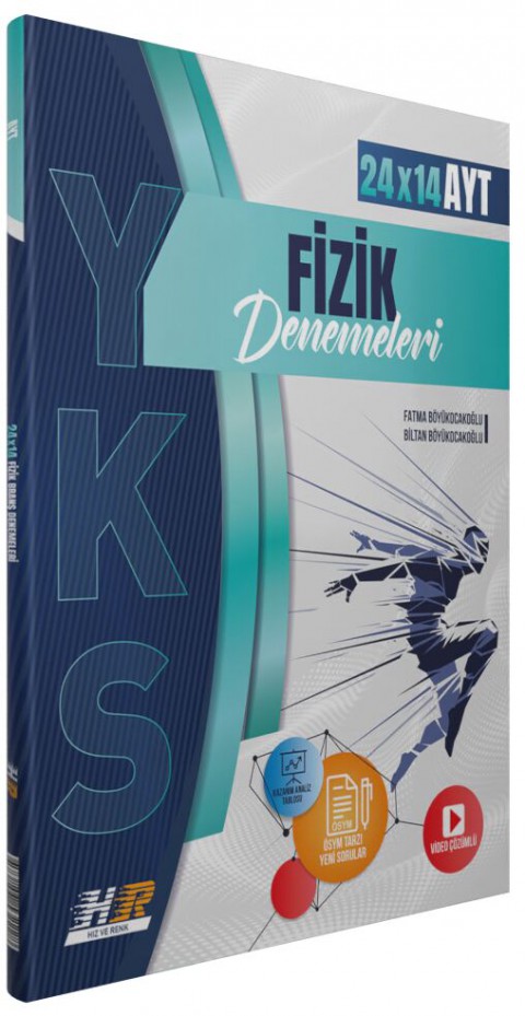 AYT Fizik 24 x 14 Denemeleri Hız ve Renk Yayınları