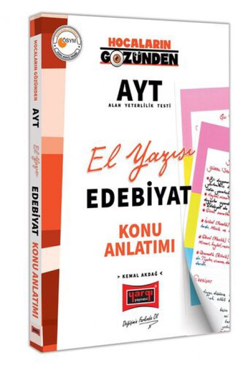 Hocaların Gözünden AYT El Yazısı Edebiyat Konu Anlatımı Yargı Yayınları Yargı Yayınları