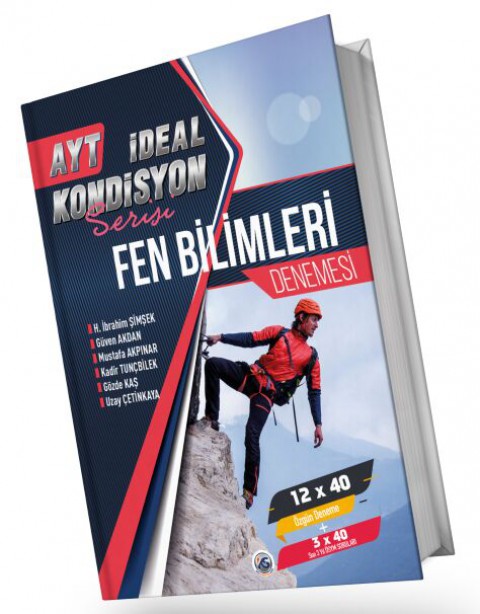AYT Fen Bilimleri Kondisyon Serisi Denemeleri İdeal Yayınları