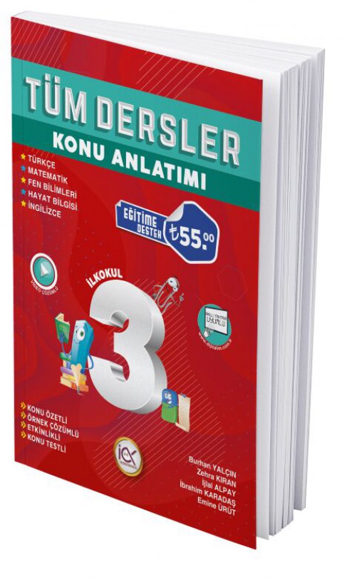 3. Sınıf Tüm Dersler Konu Anlatımı İlk Önce Yayınları