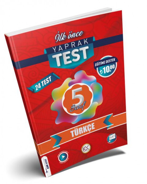 5. Sınıf Türkçe Yaprak Test İlk Önce Yayınları