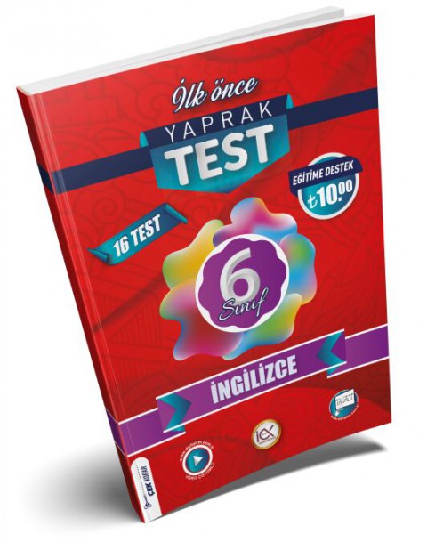 6. Sınıf İngilizce Yaprak Test İlk Önce Yayınları