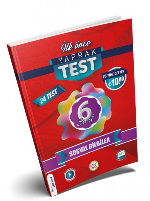 6. Sınıf Sosyal Bilgiler Yaprak Test İlk Önce Yayınları