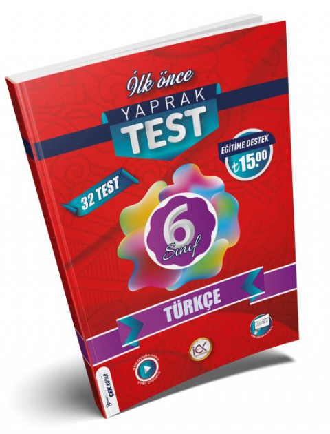 6. Sınıf Türkçe Yaprak Test İlk Önce Yayınları