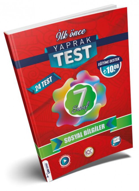 7. Sınıf Sosyal Bilgiler Yaprak Test İlk Önce Yayınları