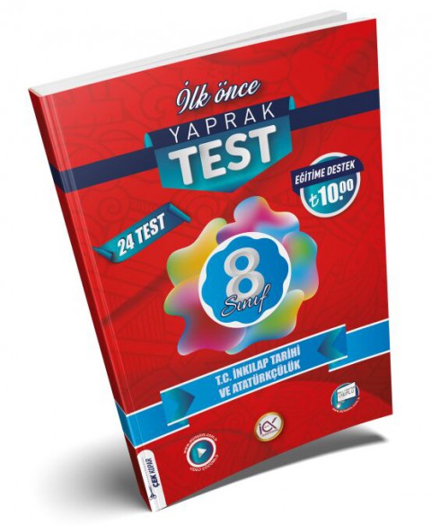 8. Sınıf T. C. İnkılap Tarihi ve Atatürkçülük Yaprak Test İlk Önce Yayınları
