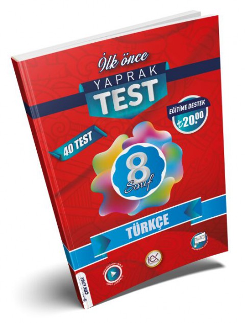 8. Sınıf Türkçe Yaprak Test İlk Önce Yayınları