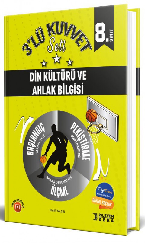 8. Sınıf Din Kültürü ve Ahlak Bilgisi 3 lü Kuvvet Serisi Seti İşleyen Zeka Yayınları