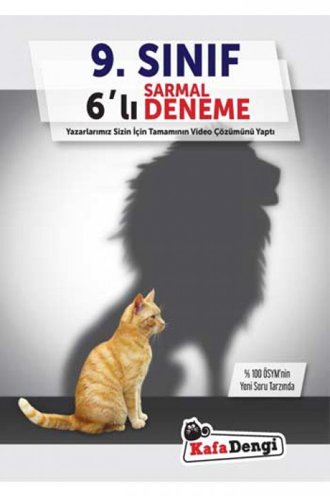 9.Sınıflar Sarmal Deneme Seti / 6'lı Paket Tümü Video Çözümlü Kafadengi Yayınları