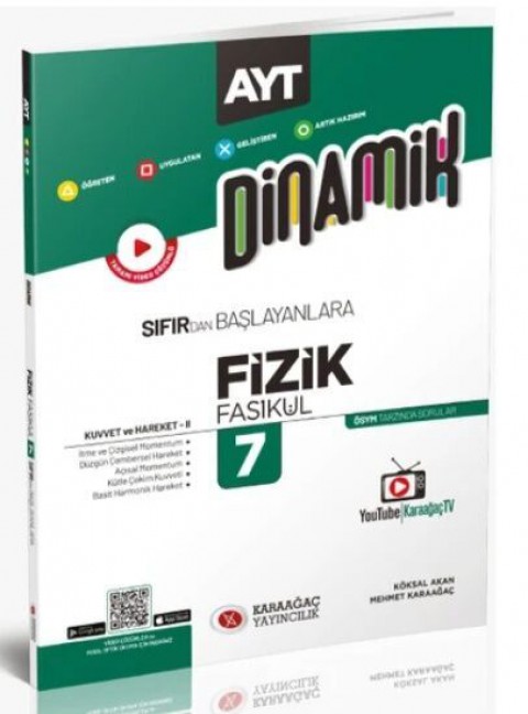 2023 Dinamik AYT Fizik Fasikülleri 7 Karaağaç Yayınları