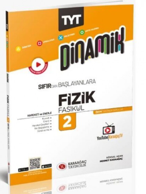 2023 Dinamik TYT Fizik Fasikülleri 2 Karaağaç Yayınları