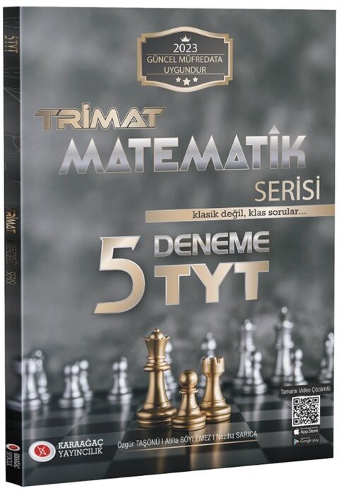 2023 TYT Matematik Branş Denemeleri Trimat Serisi Karaağaç Yayınları