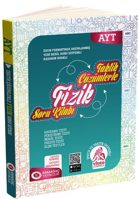 2023 Taktik Çözümlerle AYT Fizik Soru Kitabı Karaağaç Yayınları
