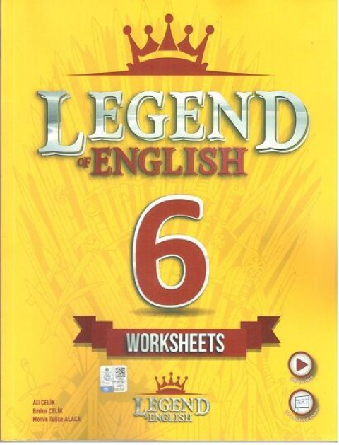 6. Sınıf Worksheets Çalışma Kitabı Legend English